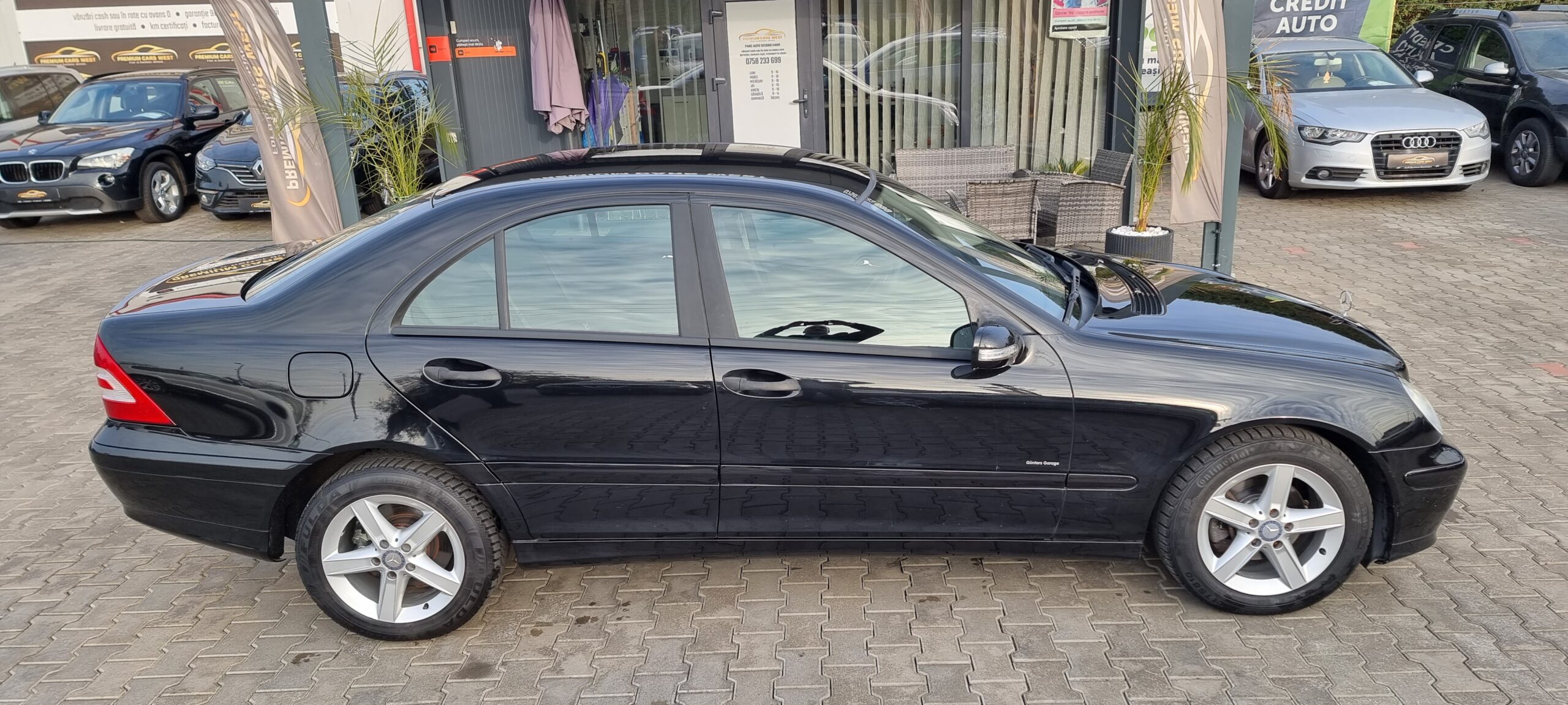 MERCEDES C-KLASSE 180 KOMPRESSOR RATE-GARANTIE-LIVRARE