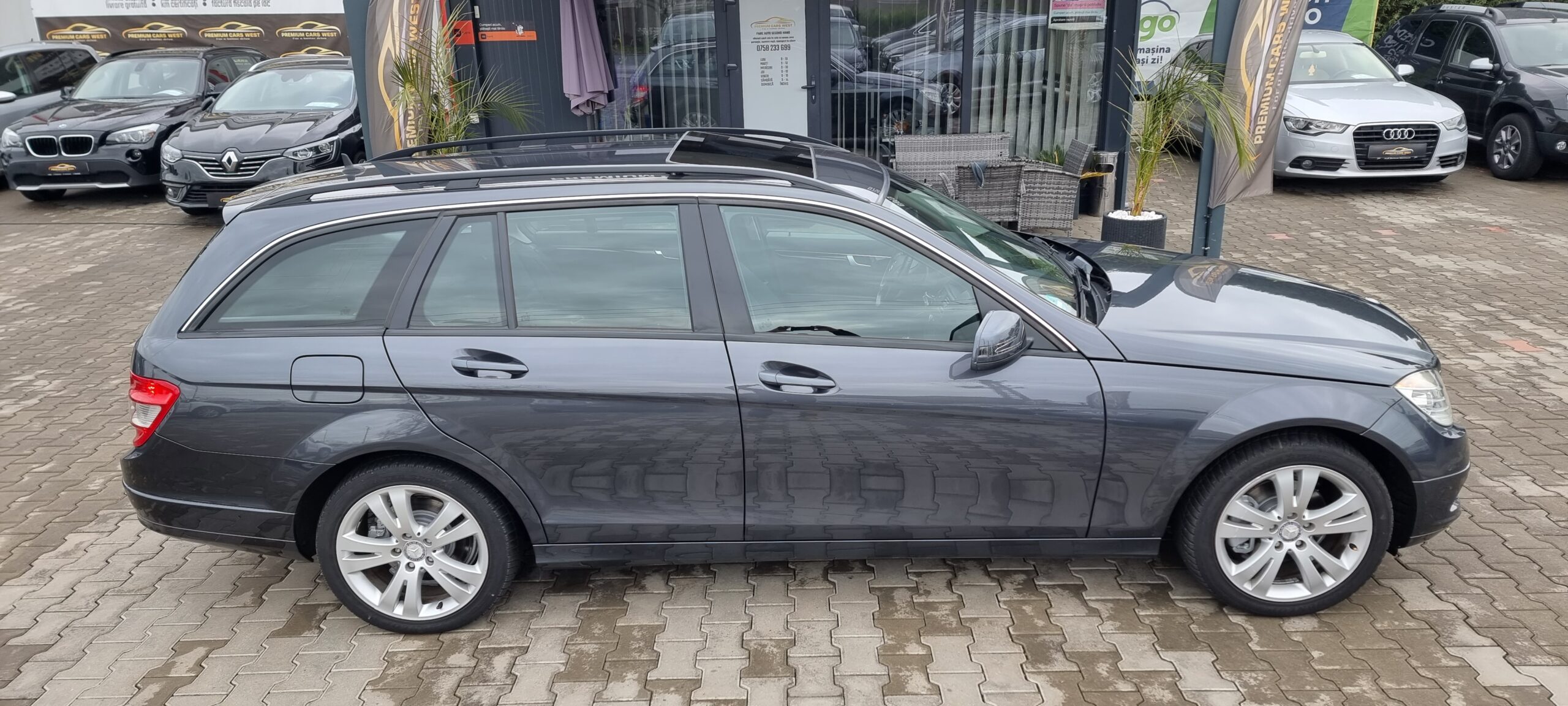 MERCEDES C200 KOMPRESSOR, 1.8 BENZINA, 184 CP, AN 2009   RATE-LIVRARE-GARANTIE