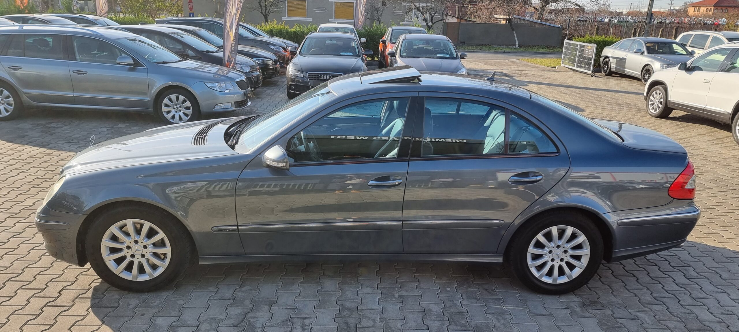 MERCEDES E 200 KOMPRESSOR AVANTGARDE SPORT EDITION, 1.8 BENZINA, 184 CP, AN 2007  RATE-LIVRARE-GARANTIE