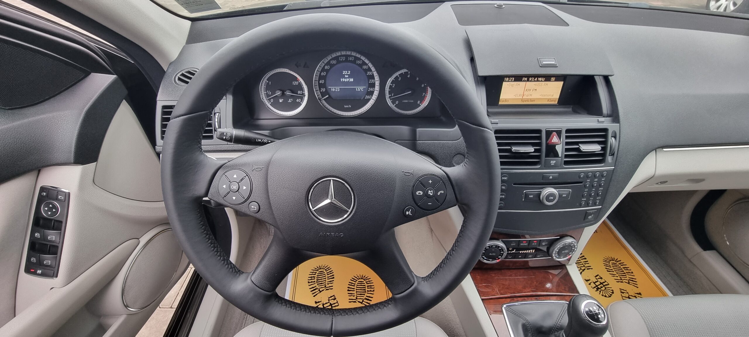 MERCEDES C180 KOMPRESSOR, 156 CP, AN 2008  RATE-LIVRARE-GARANTIE (REVIZII EFECTUATE: DISTRIBUTIE ULEI)