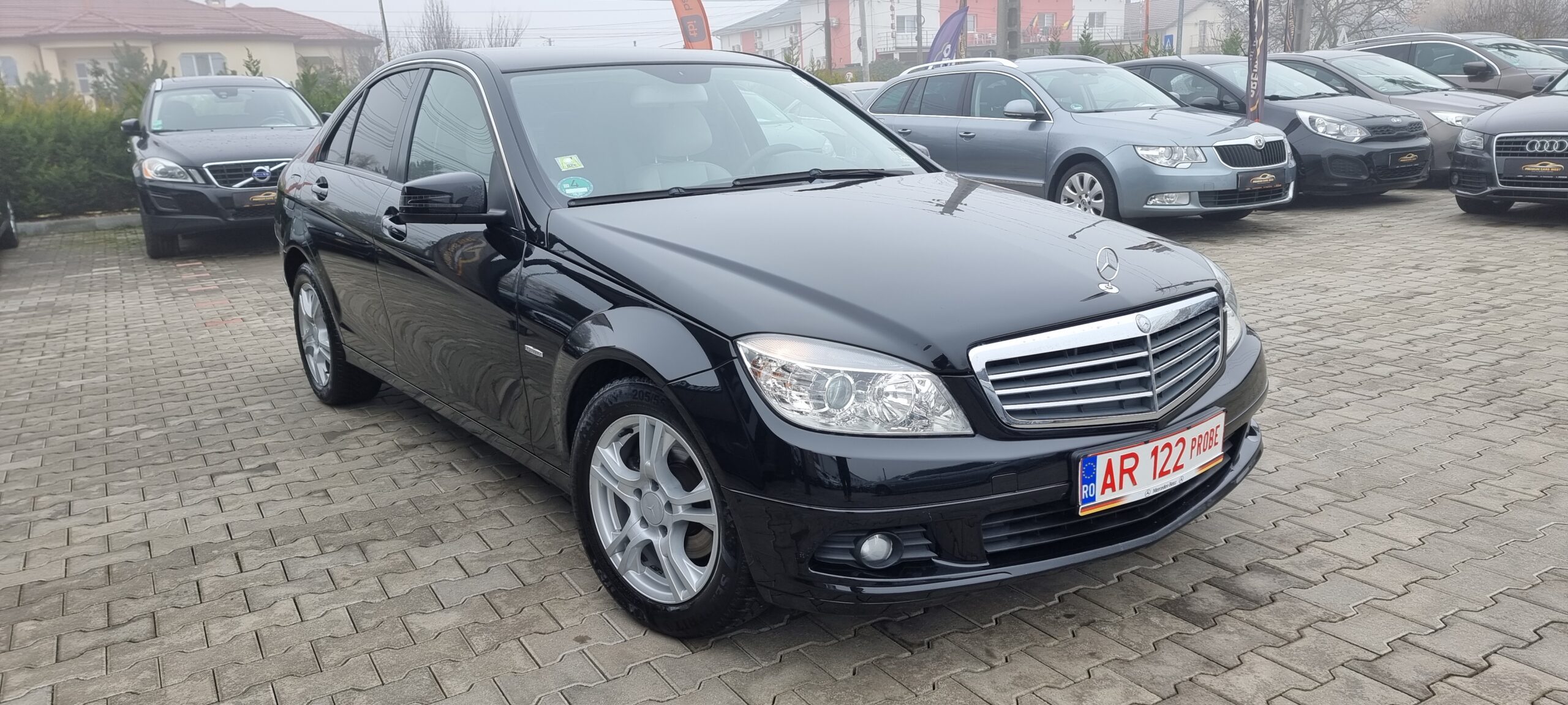 MERCEDES C180 KOMPRESSOR, 156 CP, AN 2008  RATE-LIVRARE-GARANTIE (REVIZII EFECTUATE: DISTRIBUTIE ULEI)