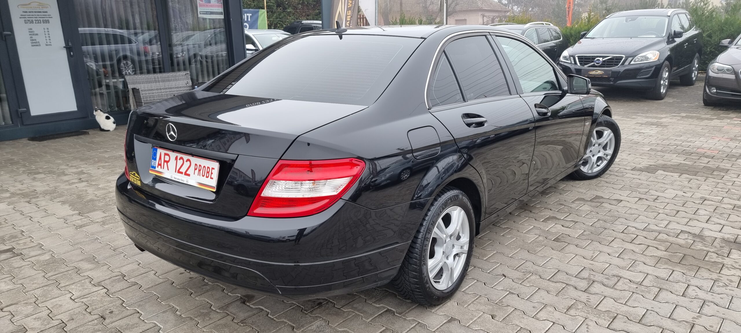 MERCEDES C180 KOMPRESSOR, 156 CP, AN 2008  RATE-LIVRARE-GARANTIE (REVIZII EFECTUATE: DISTRIBUTIE ULEI)