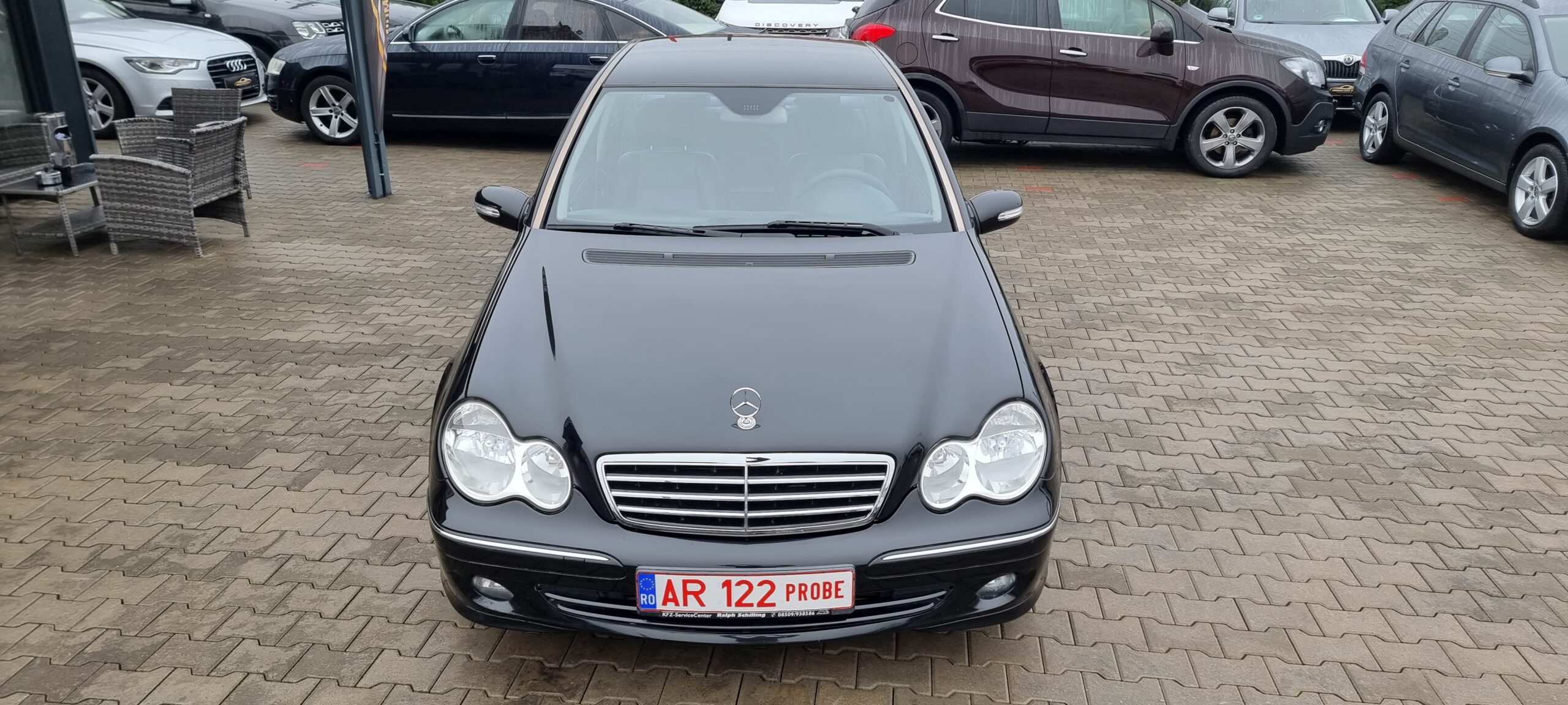 MERCEDES C180 KOMPRESSOR AVANGARDE, 1.8 BENZINA, 143 CP, AN 2006  (REVIZIE EFECTUATA: DISTRIBUTIE, ULEI+FILTRE) RATE-LIVRARE-GARANTIE