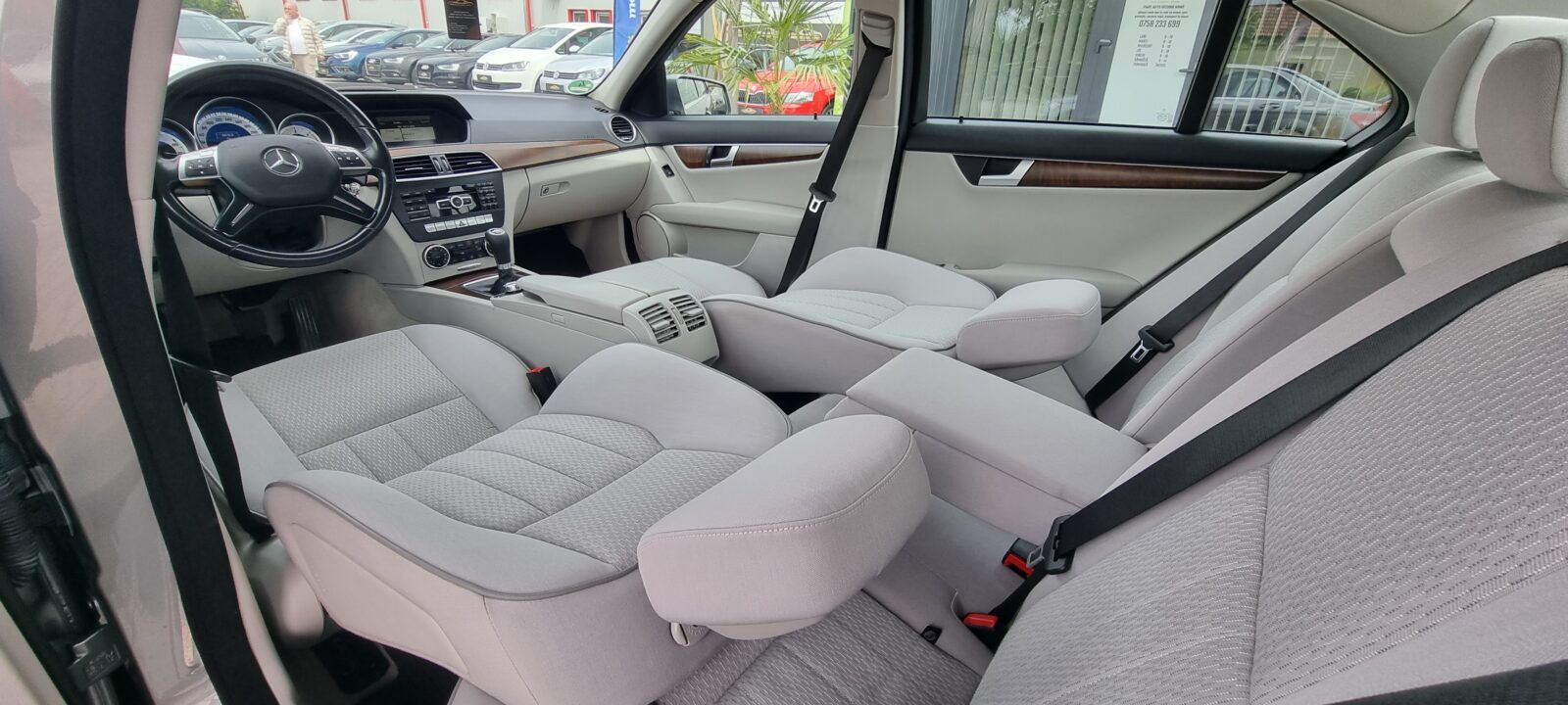 MERCEDES C-KLASSE, 2.2 DIESEL, 136 CP, AN 2012, EURO 5        RATE-LIVRARE-GARANTIE