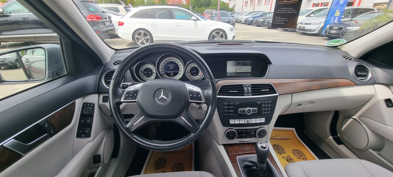 MERCEDES C-KLASSE, 2.2 DIESEL, 136 CP, AN 2012, EURO 5        RATE-LIVRARE-GARANTIE