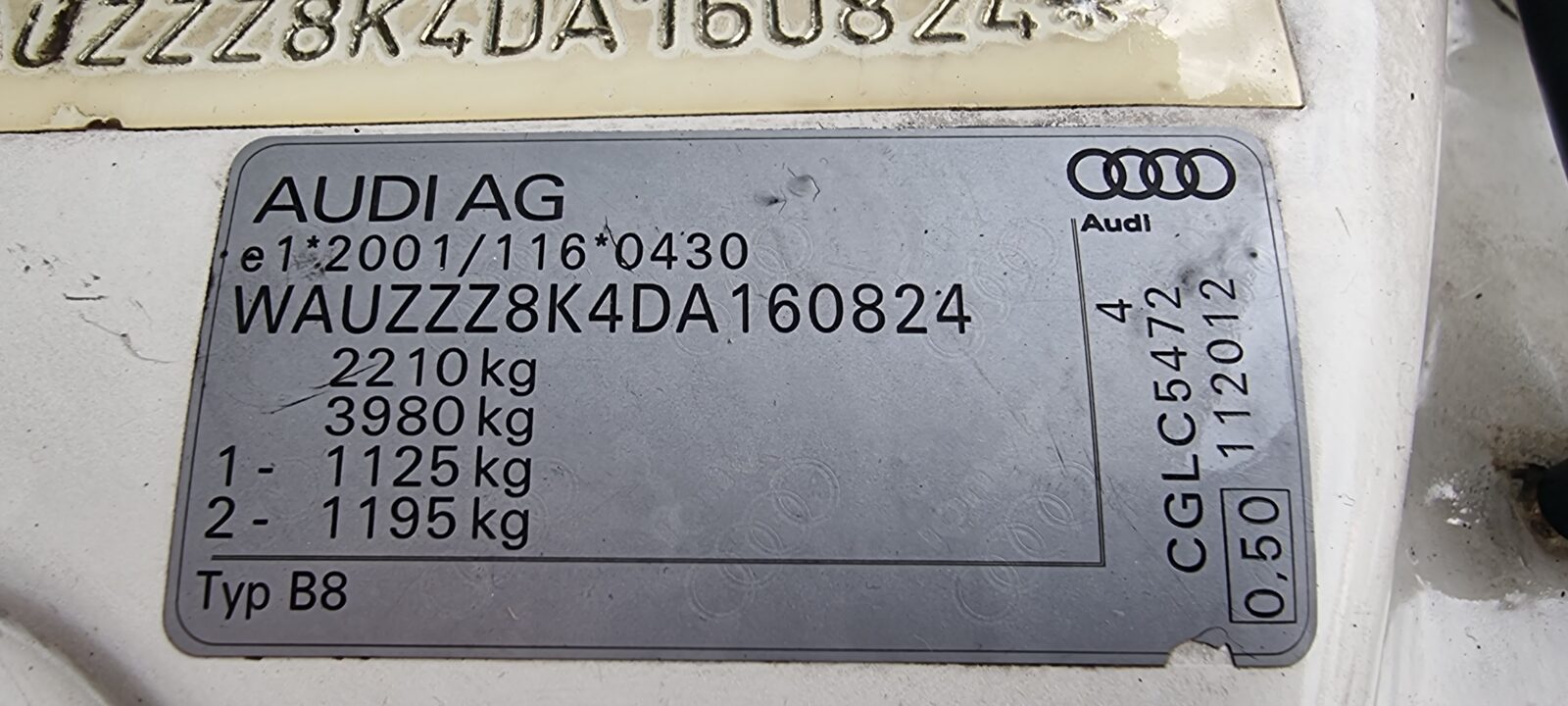 AUDI A4 S-LINE QUATTRO, 2.0 TDI, 177 CP, EURO 5, AN 2013   RATE-LIVRARE-GARANTIE