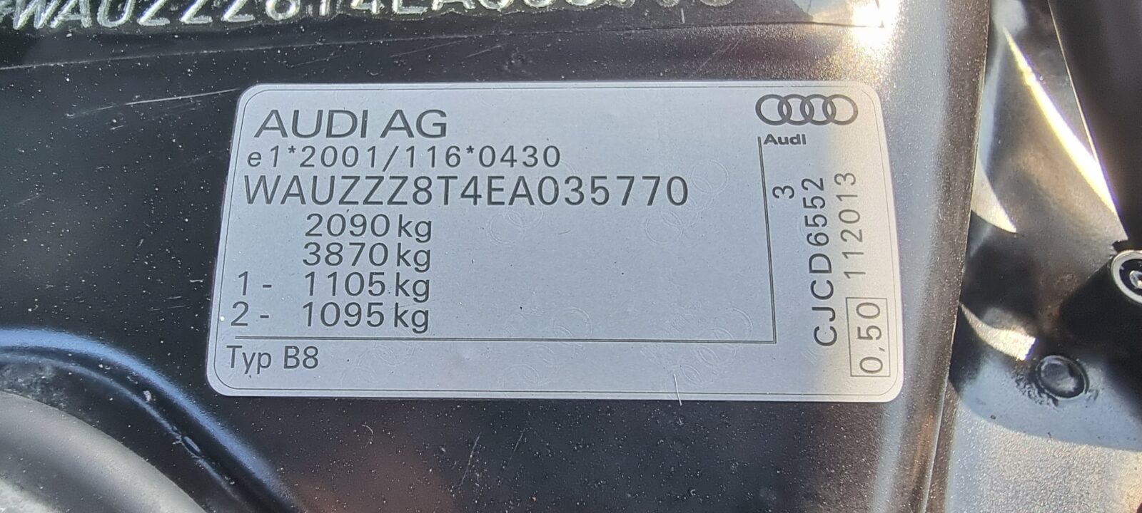AUDI A5 2.0 TDI, 150 CP, EURO 5, AN 2014    RATE-LIVRARE-GARANTIE