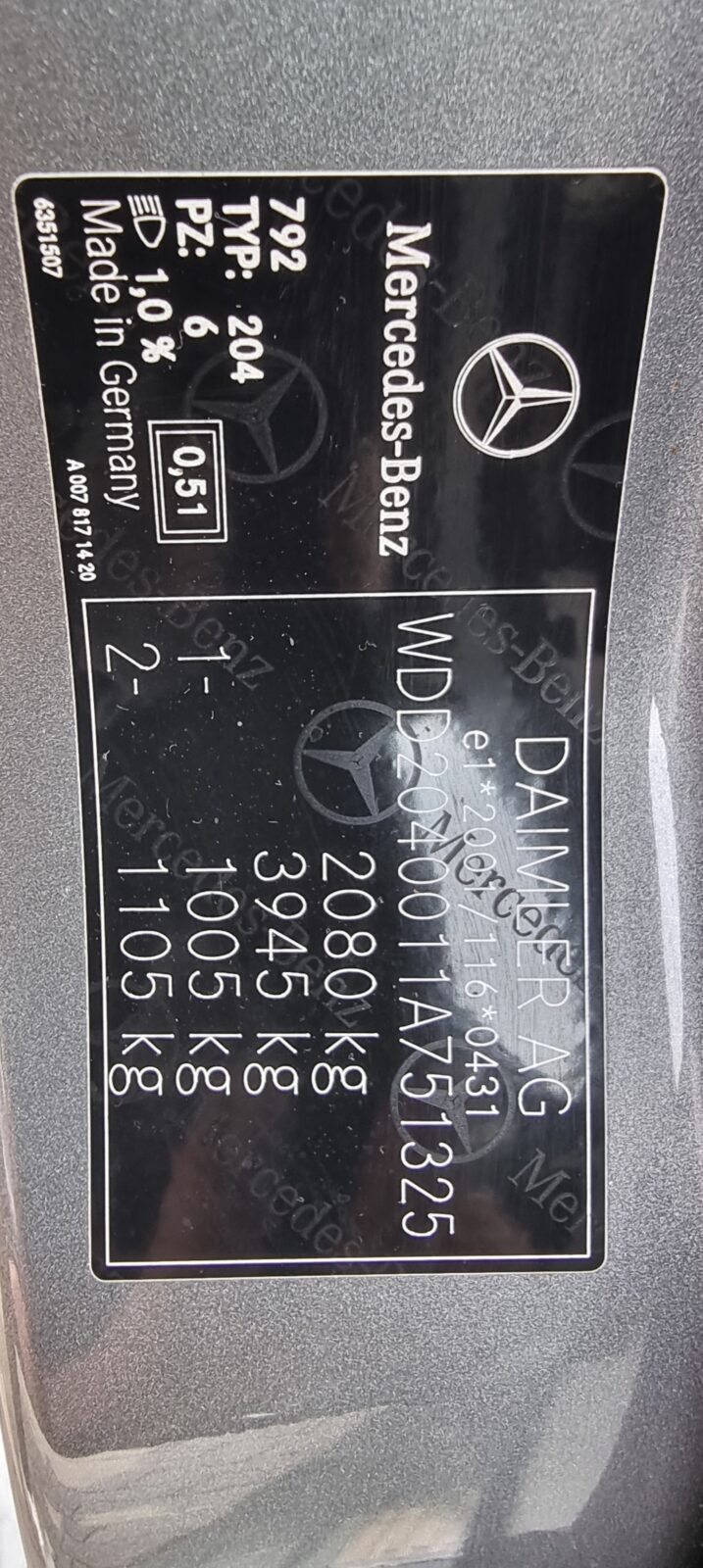 MERCEDES C-KLASSE, 2.2 DIESEL, 136 CP, AN 2012, EURO 5        RATE-LIVRARE-GARANTIE