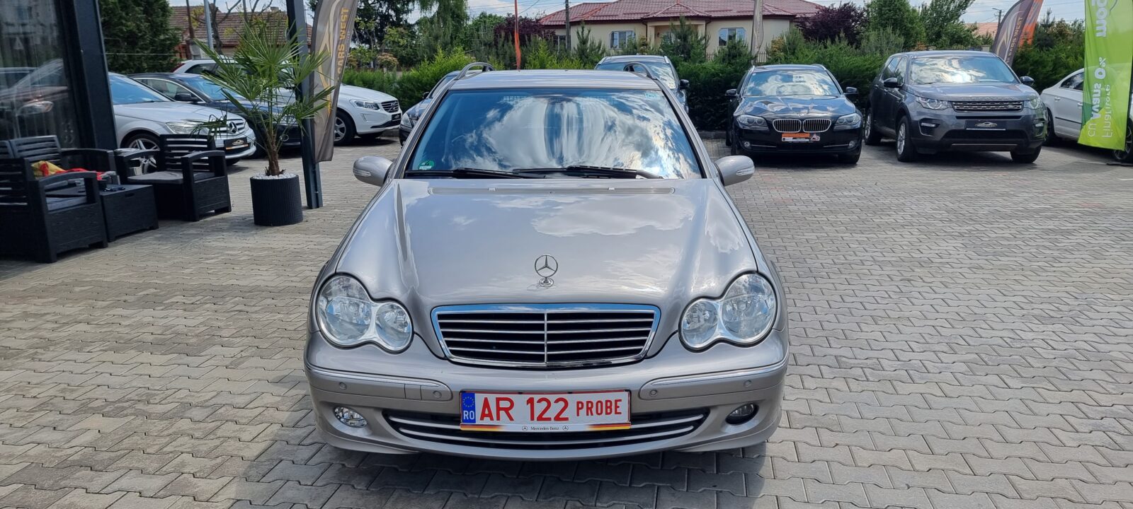 MERCEDES C 180 KOMPRESSOR AVANGARDE   REVIZIE EFECTUATA (DISTRIBUTIE+ULEI FILTRE)   RATE-LIVRARE-GARANTIE