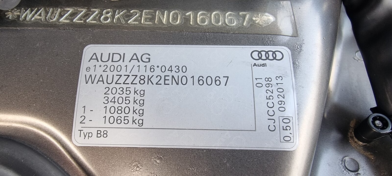 AUDI A4 FACELIFT, 2.0 TDI, AN 2014, EURO 5      DISTRIBUTIE SCHIMBATA      RATE-LIVRARE-GARANTIE