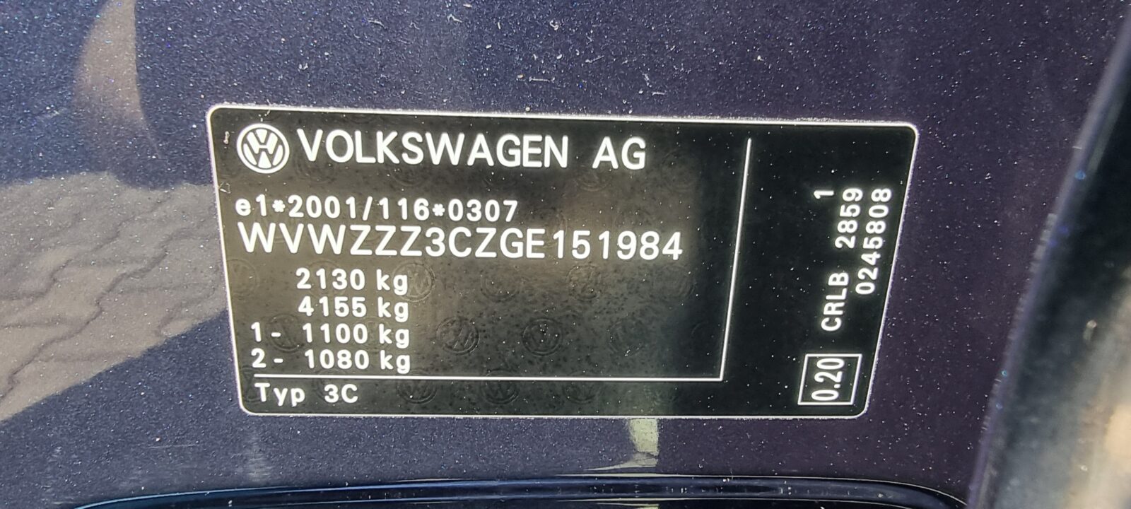 VW PASSAT, 2.0 TDI, 150 CP, AN 2016, EURO 6   (DISTRIBUTIE SCHIMBATA)    RATE-LIVRARE-GARANTIE