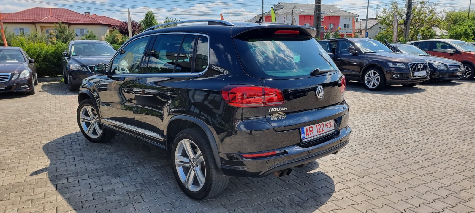 VW TIGUAN R-LINE 1.4 BENZINA AN 2015 REVIZIE EFECTUATA (DISTRIBUTIE+ULEI FILTRE) RATE-LIVRARE-GARANTIE