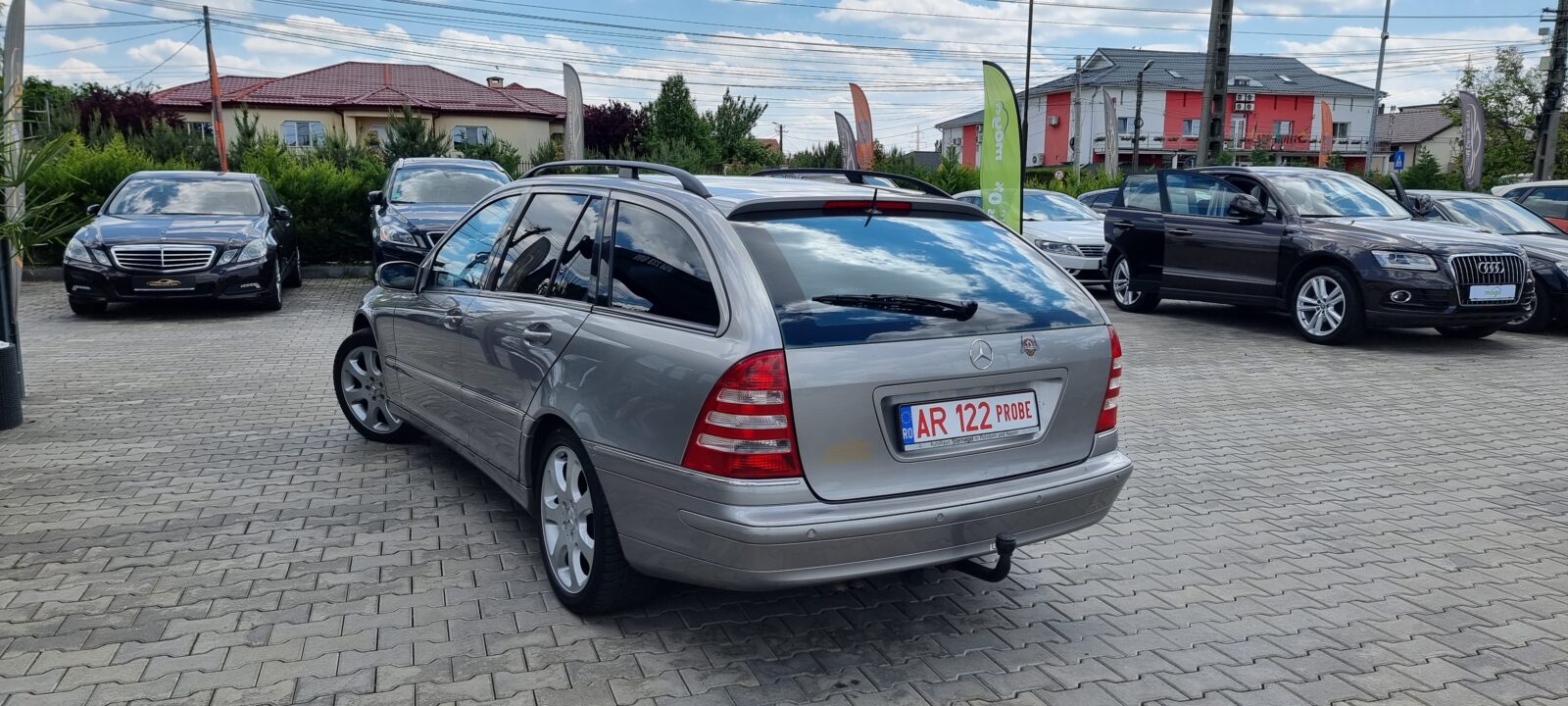 MERCEDES C 180 KOMPRESSOR AVANGARDE   REVIZIE EFECTUATA (DISTRIBUTIE+ULEI FILTRE)   RATE-LIVRARE-GARANTIE