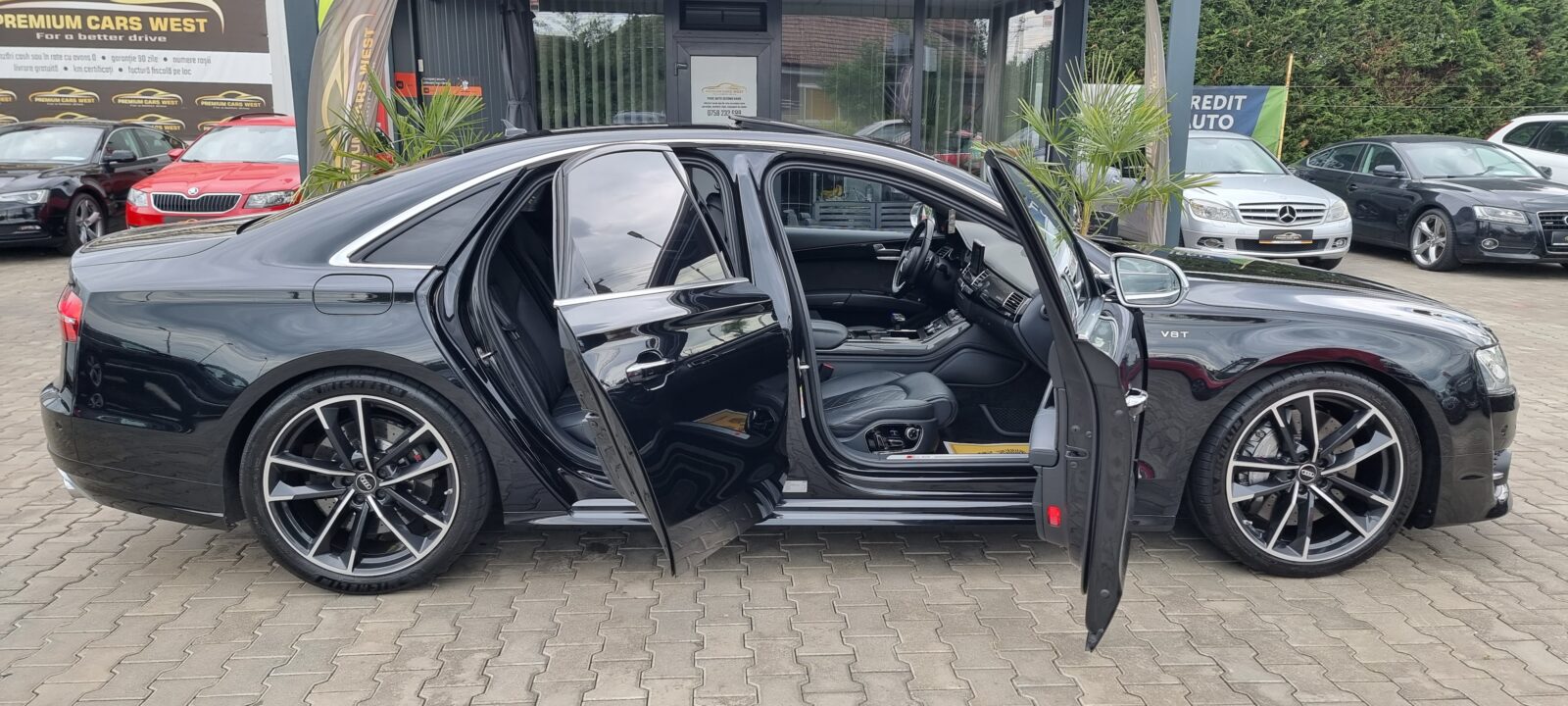 AUDI S8 QUATTRO, 4.0 TFSI,  520 CP, EURO 6, AN 2014          RATE-LIVRARE-GARANTIE