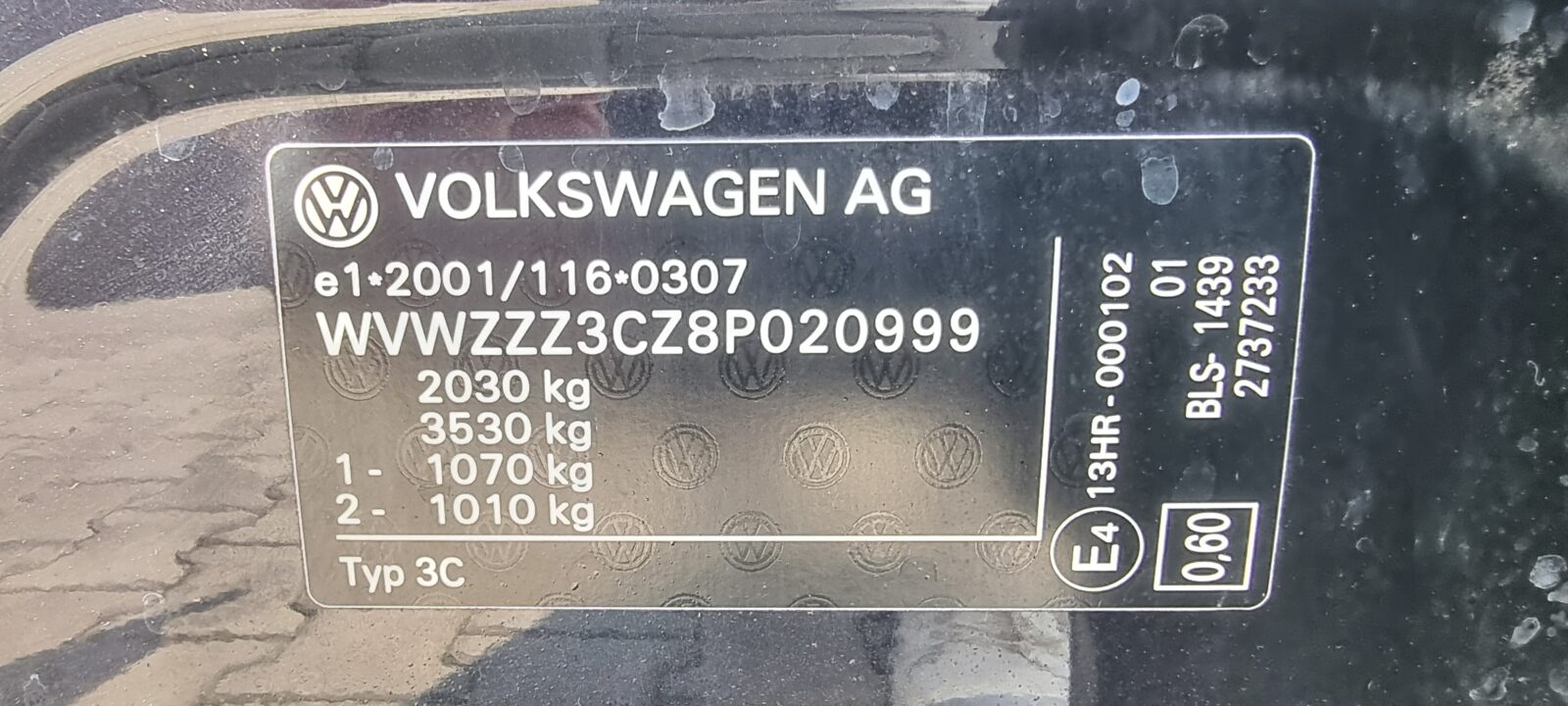 VW PASSAT, 1.9 TDI, 105 CP, AN 2008       RATE-LIVRARE-GARANTIE