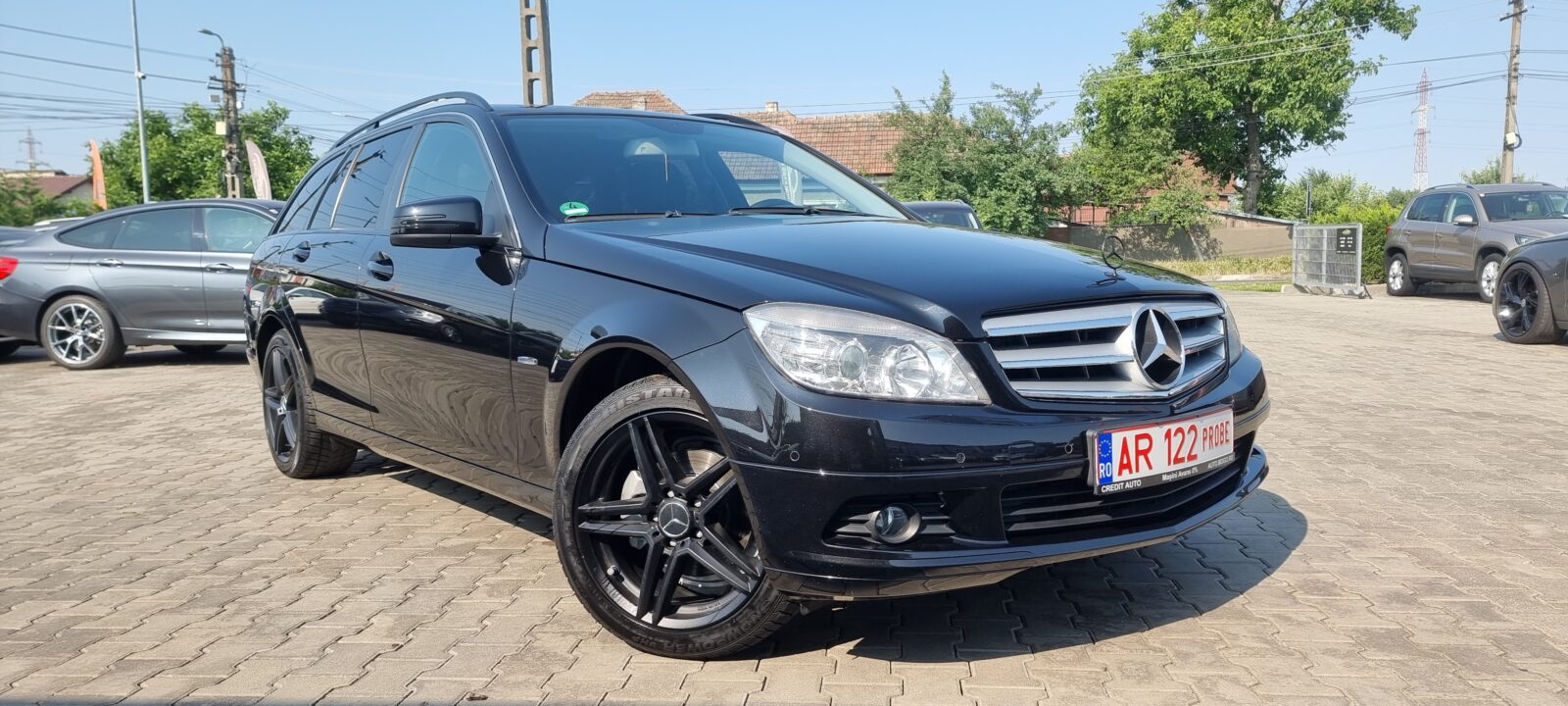 MERCEDES C180 KOMPRESSOR, 1.6 BENZINA, 156 CP, AN 2009    REVIZIE EFECTUATA (DISTRIBUTIE+ ULEI SI FILTRE)       RATE-LIVRARE-GARANTIE
