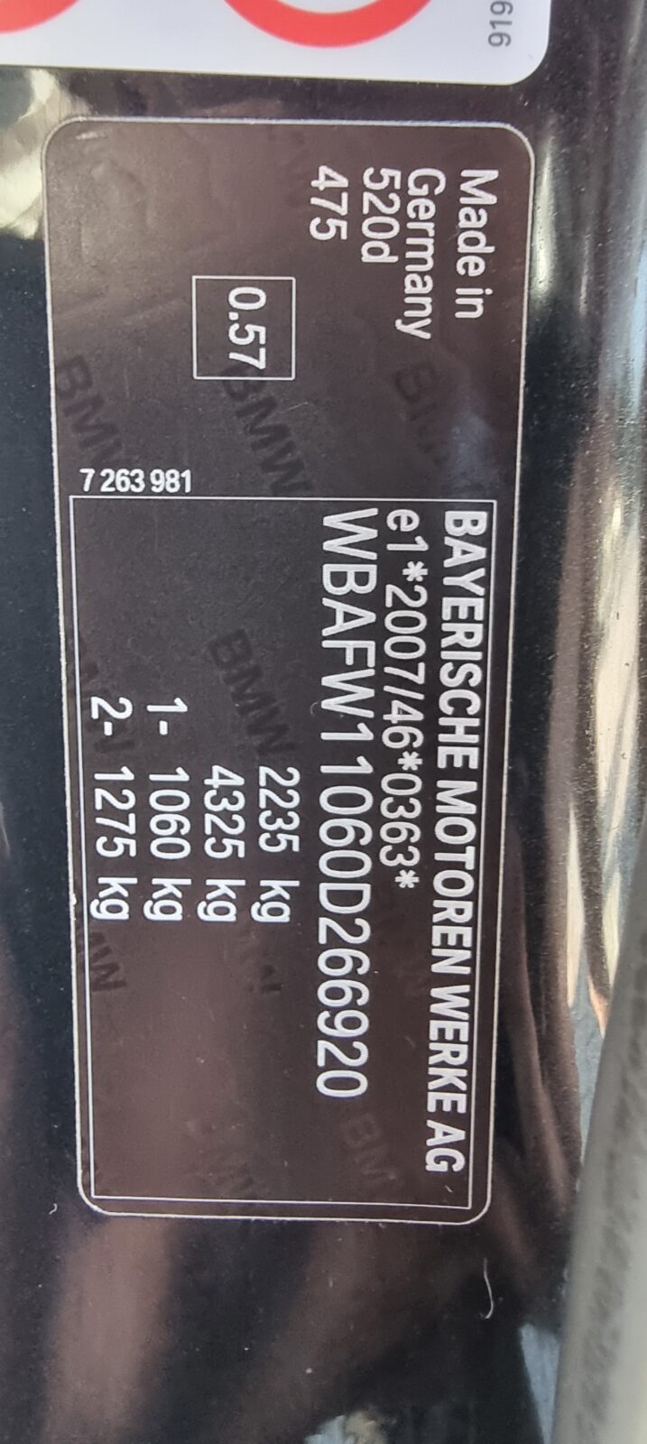 BMW 520D F10, 2.0 DIESEL, 184 CP, AN 2013, EURO 5     RATE-LIVRARE-GARANTIE