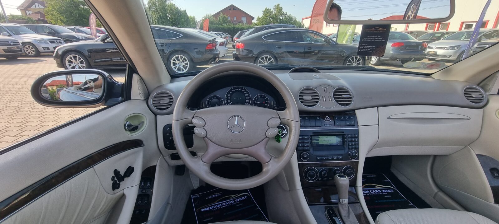 MERCEDES CLK 200 KOMPRESSOR, 1.8 BENZINA, 184 CP, AN 2007   REVIZIE EFECTUATA ( DISTRIBUTIE + ULEI SI FILTRU )   RATE-LIVRARE-GARANTIE
