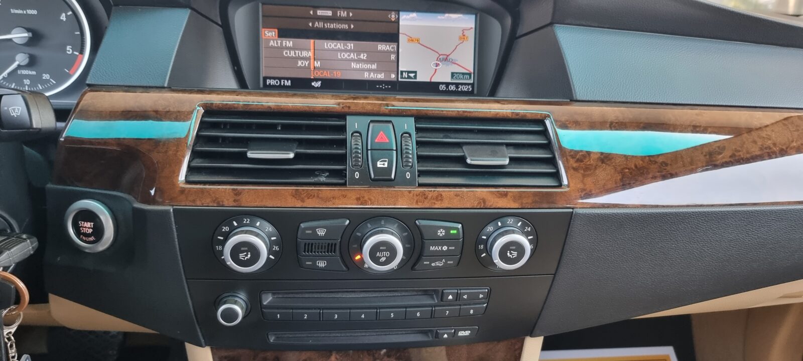 BMW 525D E60 M-PAKET, 3.0 DIESEL, 197 CP, AN 2007      RATE-LIVRARE-GARANTIE