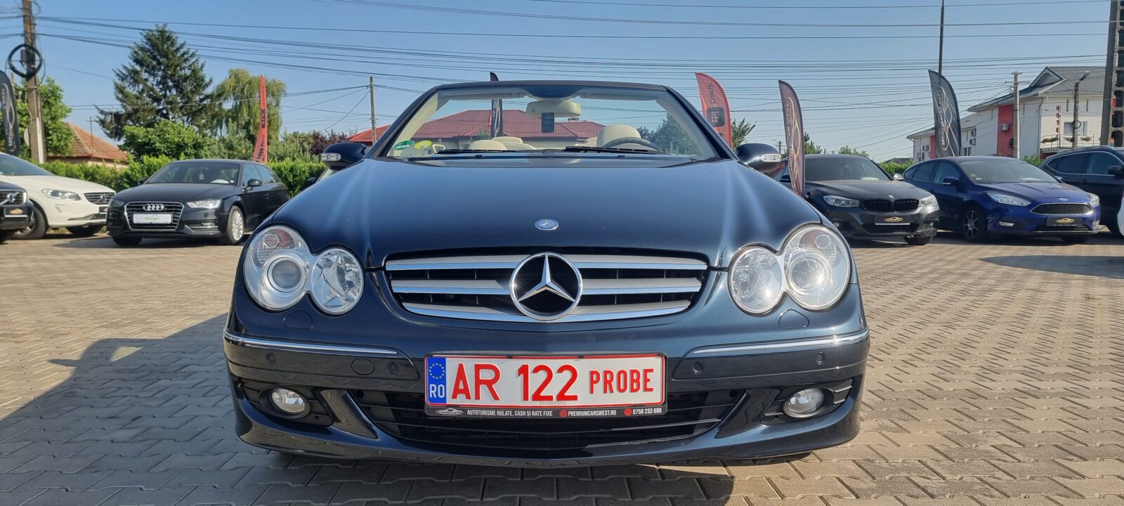 MERCEDES CLK 200 KOMPRESSOR, 1.8 BENZINA, 184 CP, AN 2007   REVIZIE EFECTUATA ( DISTRIBUTIE + ULEI SI FILTRU )   RATE-LIVRARE-GARANTIE