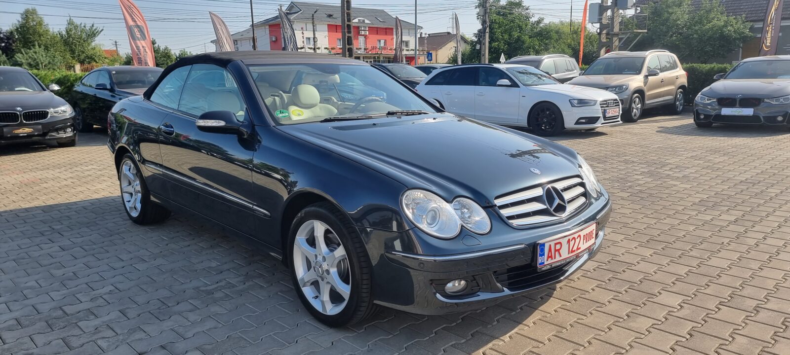 MERCEDES CLK 200 KOMPRESSOR, 1.8 BENZINA, 184 CP, AN 2007   REVIZIE EFECTUATA ( DISTRIBUTIE + ULEI SI FILTRU )   RATE-LIVRARE-GARANTIE
