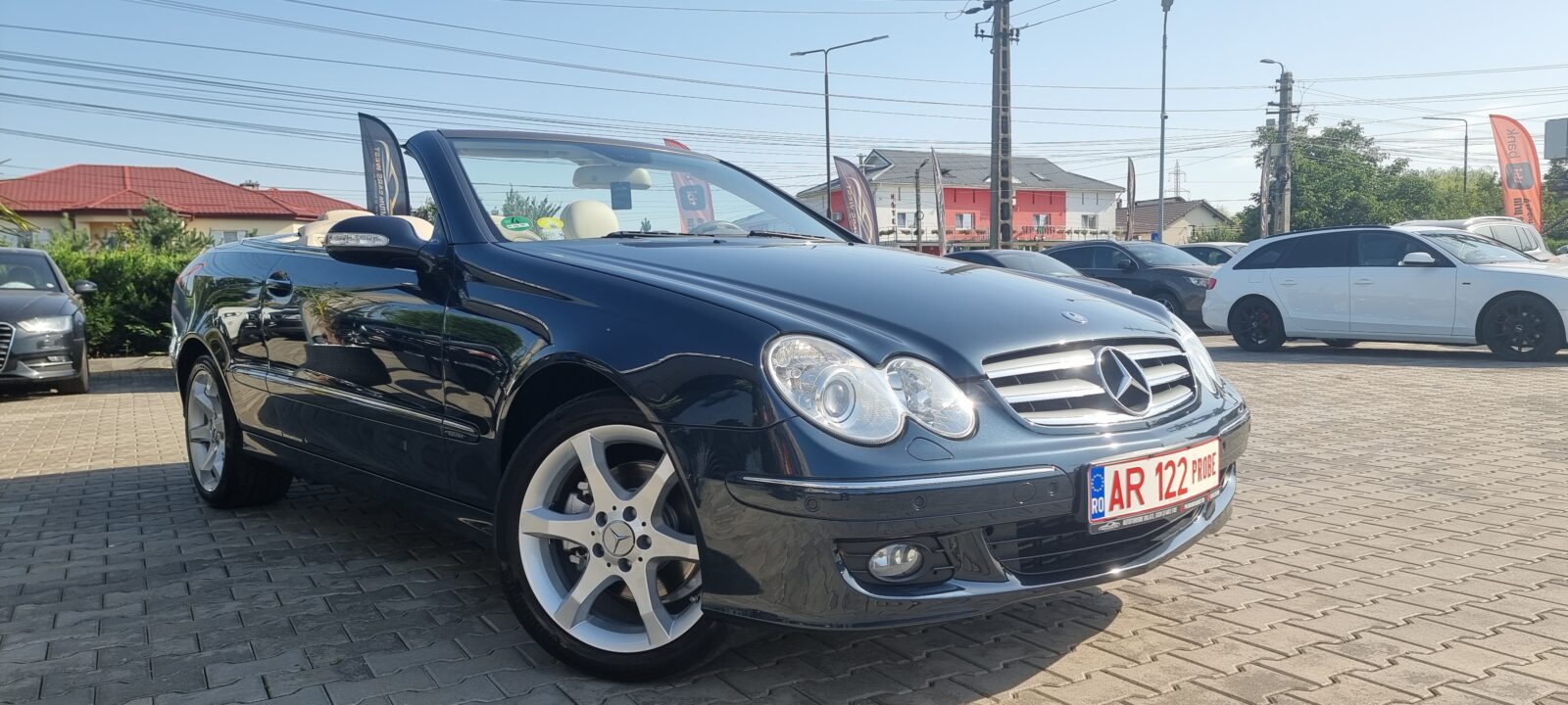 MERCEDES CLK 200 KOMPRESSOR, 1.8 BENZINA, 184 CP, AN 2007   REVIZIE EFECTUATA ( DISTRIBUTIE + ULEI SI FILTRU )   RATE-LIVRARE-GARANTIE