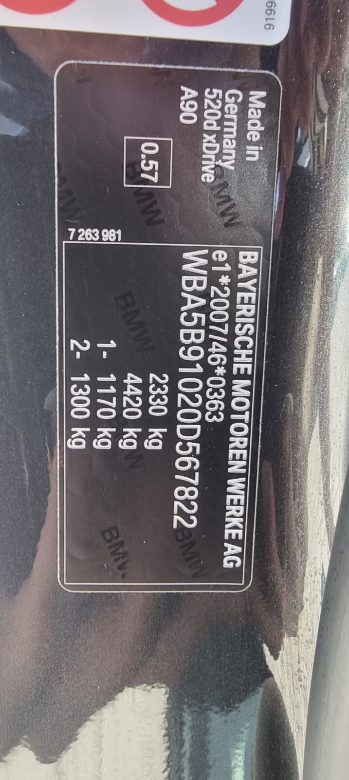 BMW 520D F10 X-DRIVE, 2.0 DIESEL, 184 CP, AN 2014, EURO 6       REVIZIE EFECTUATA ( DISTRIBUTIE + ULEI SI FILTRE )     RATE-LIVRARE-GARANTIE