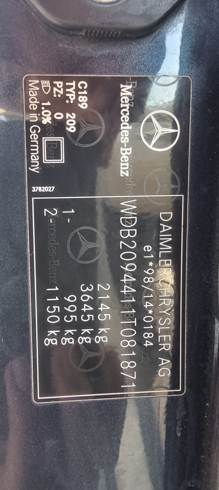 MERCEDES CLK 200 KOMPRESSOR, 1.8 BENZINA, 184 CP, AN 2007   REVIZIE EFECTUATA ( DISTRIBUTIE + ULEI SI FILTRU )   RATE-LIVRARE-GARANTIE