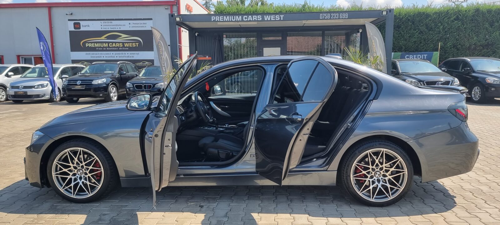BMW SERIA 3 F30 M-PAKET, STAGE 1, 2.0 DIESEL, 184 CP, AN 2013, EURO 5   RATE-LIVRARE-GARANTIE