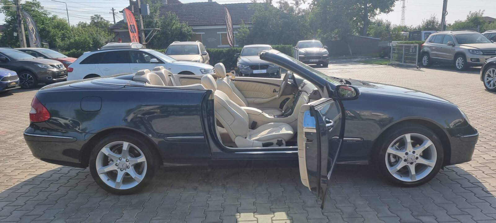 MERCEDES CLK 200 KOMPRESSOR, 1.8 BENZINA, 184 CP, AN 2007   REVIZIE EFECTUATA ( DISTRIBUTIE + ULEI SI FILTRU )   RATE-LIVRARE-GARANTIE