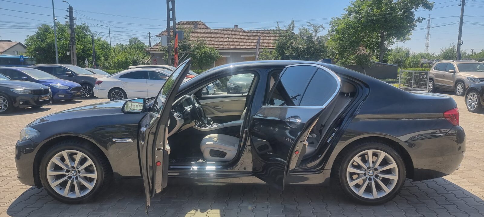 BMW 520D F10 X-DRIVE, 2.0 DIESEL, 184 CP, AN 2014, EURO 6       REVIZIE EFECTUATA ( DISTRIBUTIE + ULEI SI FILTRE )     RATE-LIVRARE-GARANTIE