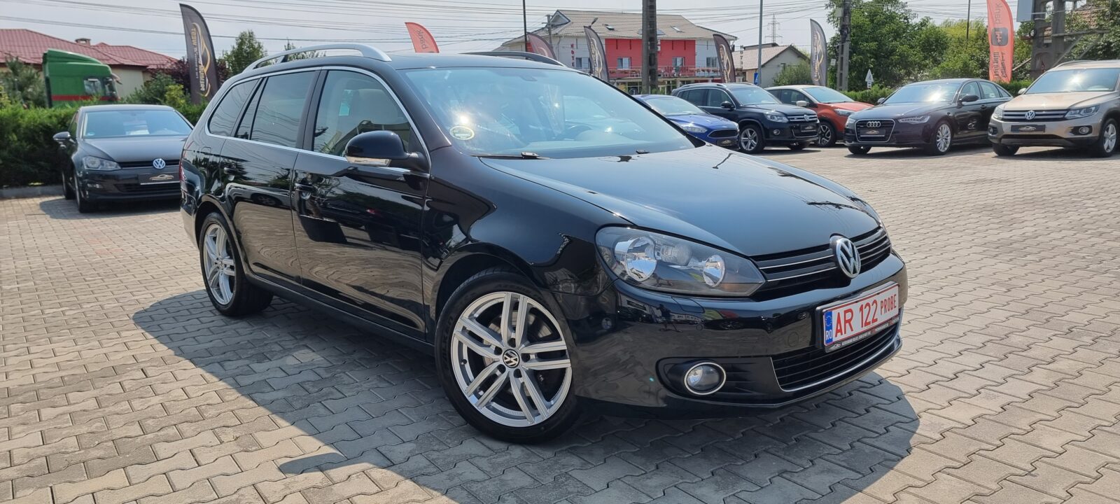 VW GOLF VI, AUTOMAT, PANORAMIC 2.0 TDI, 140 CP, AN 2010, EURO 5  RATE-LIVRARE-GARANTIE