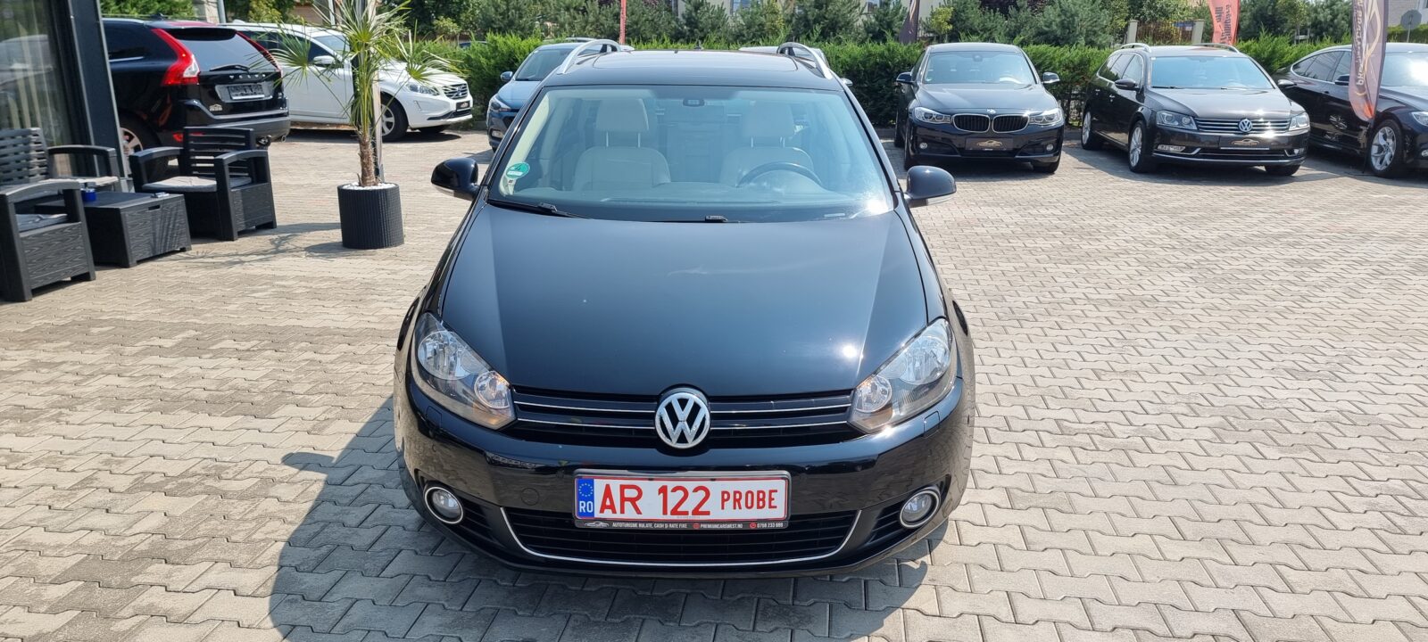 VW GOLF VI, AUTOMAT, PANORAMIC 2.0 TDI, 140 CP, AN 2010, EURO 5  RATE-LIVRARE-GARANTIE
