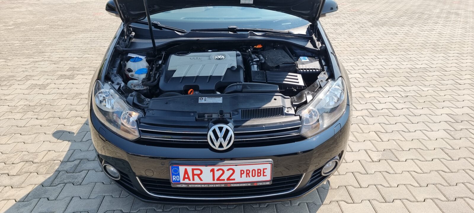 VW GOLF VI, AUTOMAT, PANORAMIC 2.0 TDI, 140 CP, AN 2010, EURO 5  RATE-LIVRARE-GARANTIE