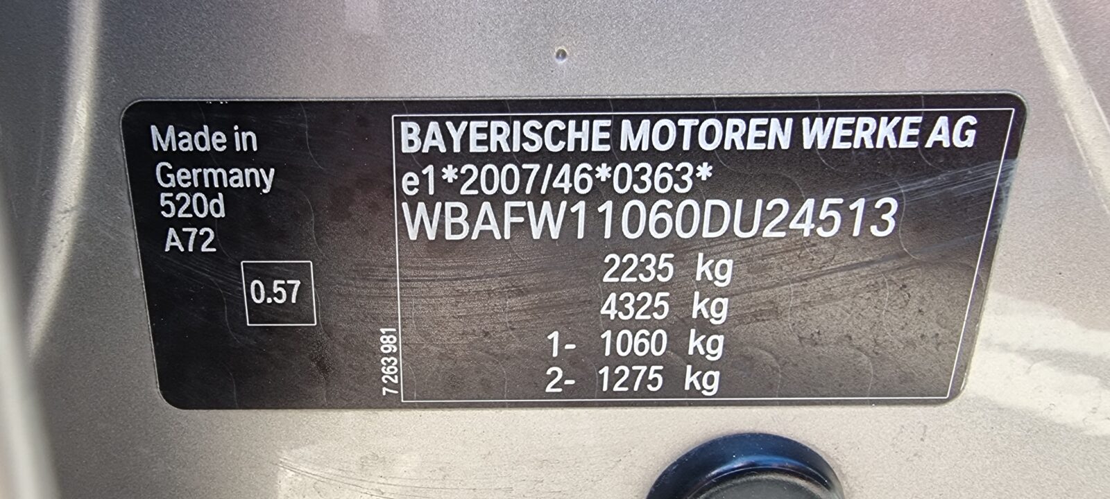 BMW 520D F10, 2.0 DIESEL, 184 CP, AN 2011, EURO 5    REVIZIE EFECTUATA ( DISTRIBUTIE + ULEI SI FILTRE )     RATE-LIVRARE-GARANTIE