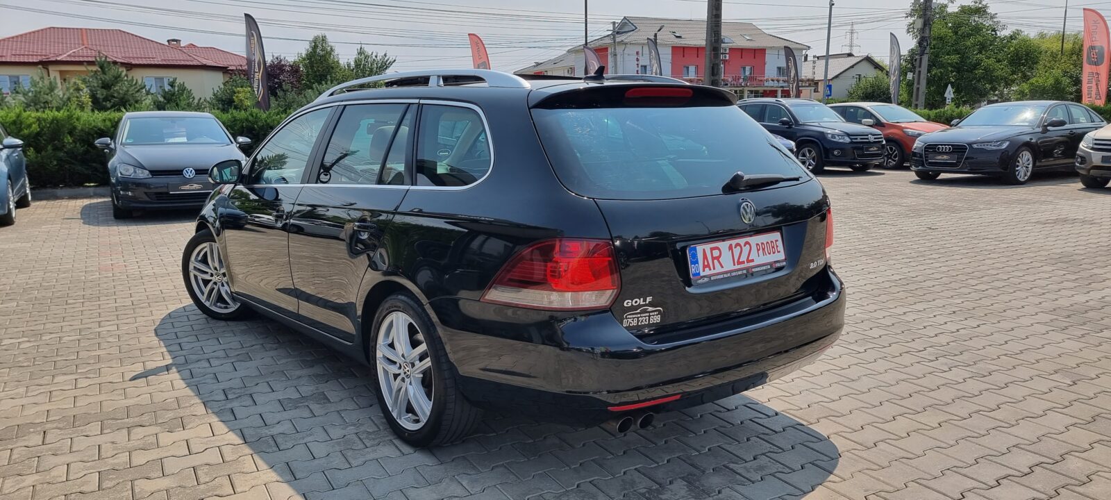 VW GOLF VI, AUTOMAT, PANORAMIC 2.0 TDI, 140 CP, AN 2010, EURO 5  RATE-LIVRARE-GARANTIE