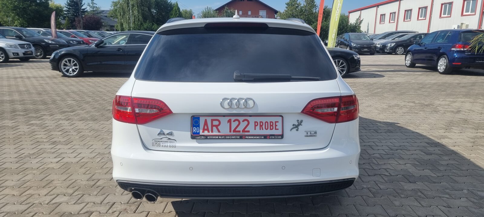AUDI A4 QUATTRO S-LINE, 2.0 TDI, 177 CP, AN 2013, EURO 5 RATE-LIVRARE-GARANTIE