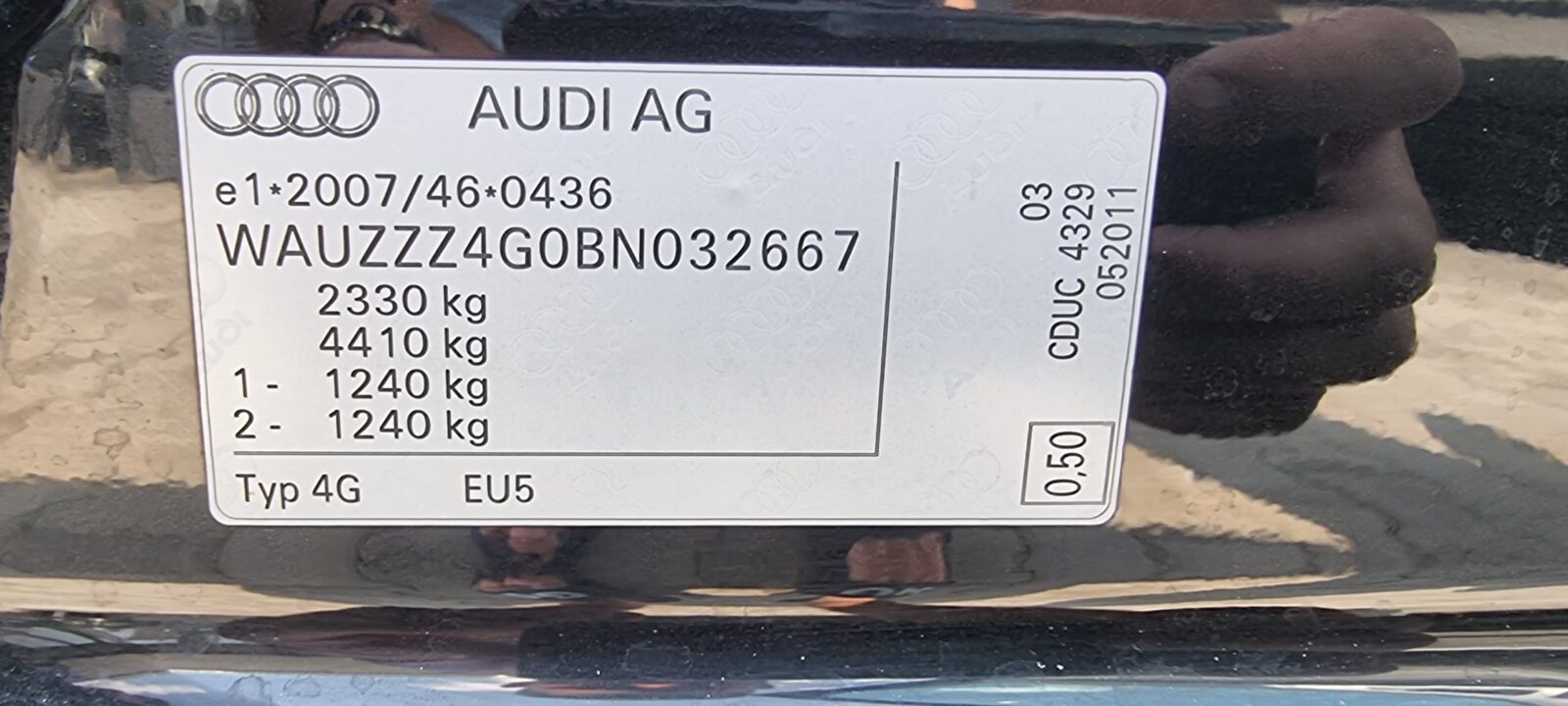 AUDI A6 QUATTRO, 3.0 TDI, 245 CP, AN 2011, EURO 5 RATE-LIVRARE-GARANTIE