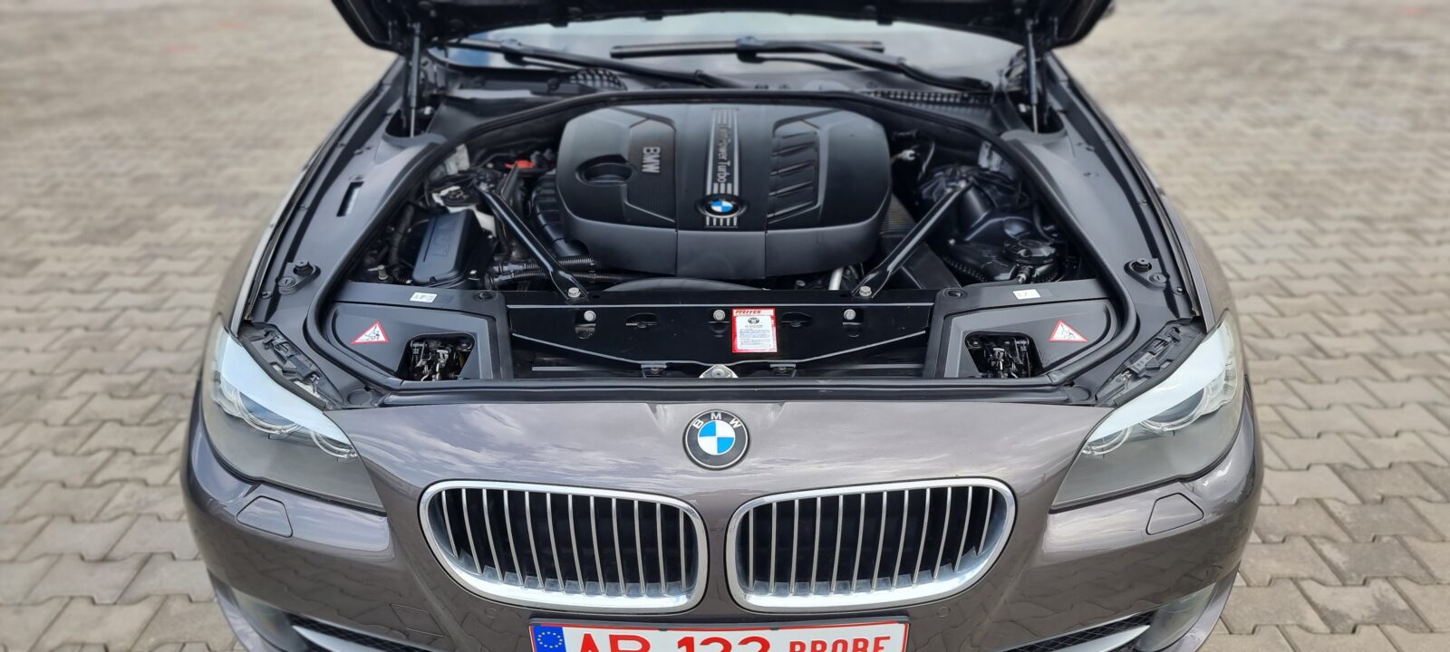BMW 525D F11 X-DRIVE , 2.0 DIESEL, 218 CP, AN 2012, EURO 5     REVIZIE EFECTUATA ( DISTRIBUTIE + ULEI SI FILTRE )        RATE-LIVRARE-GARANTIE
