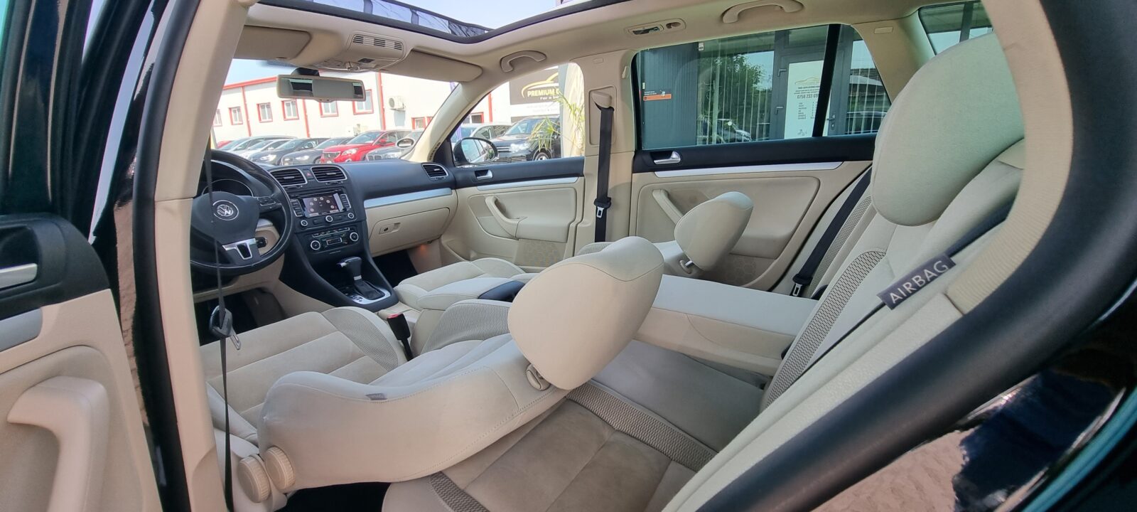 VW GOLF VI, AUTOMAT, PANORAMIC 2.0 TDI, 140 CP, AN 2010, EURO 5  RATE-LIVRARE-GARANTIE
