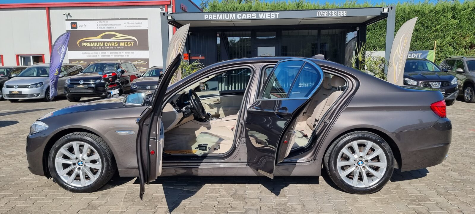 BMW 520D F10 , 2.0 DIESEL, 184 CP, AN 2014, EURO 5      RATE-LIVRARE-GARANTIE