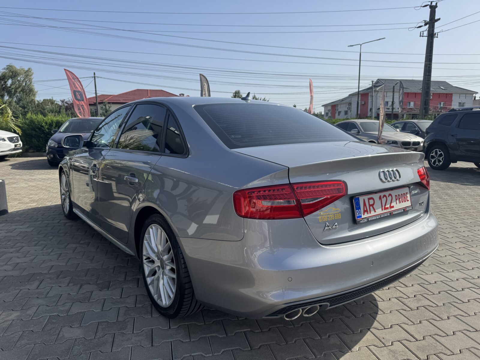 AUDI A4 S-LINE, 2.0 TDI, 136 CP, AN 2015, EURO 6    RATE-LIVRARE-GARANTIE