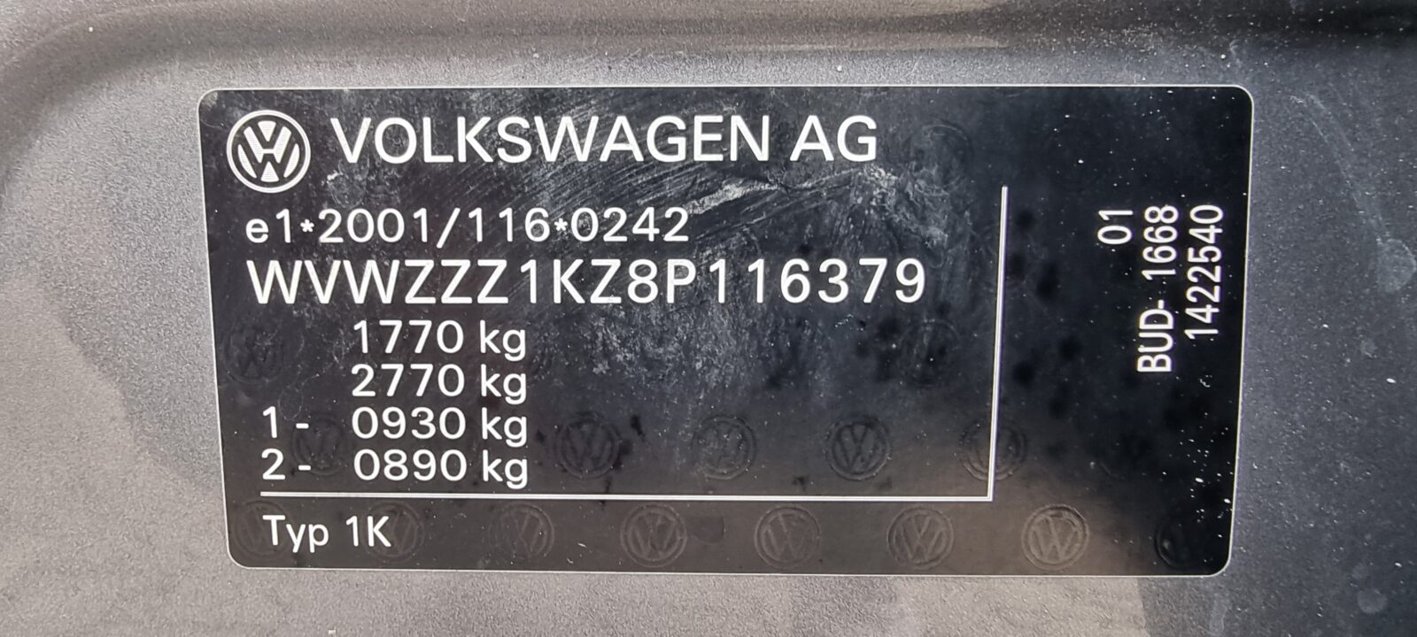 VW GOLF V, 1.4 BENZINA, 80 CP, AN 2008     RATE-LIVRARE-GARANTIE