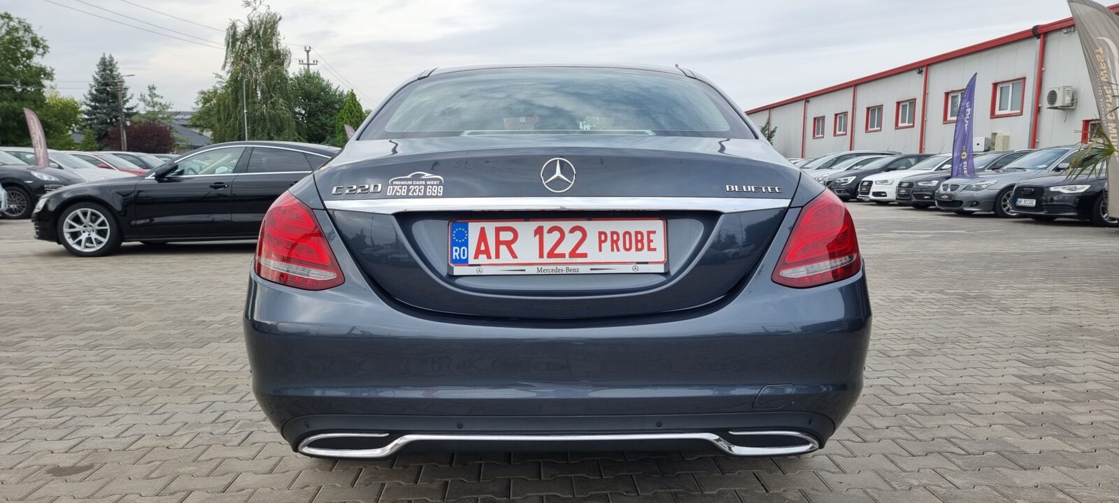 MERCEDES C220 D AVANTGARDE, 2.2 DIESEL, 170 CP, AN 2014, EURO 6    RATE-LIVRARE-GARANTIE