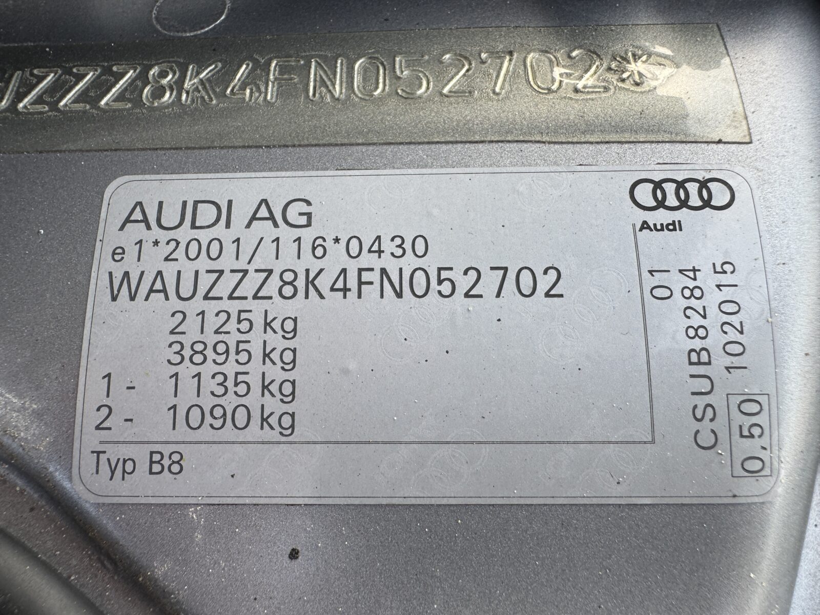 AUDI A4 S-LINE, 2.0 TDI, 136 CP, AN 2015, EURO 6    RATE-LIVRARE-GARANTIE