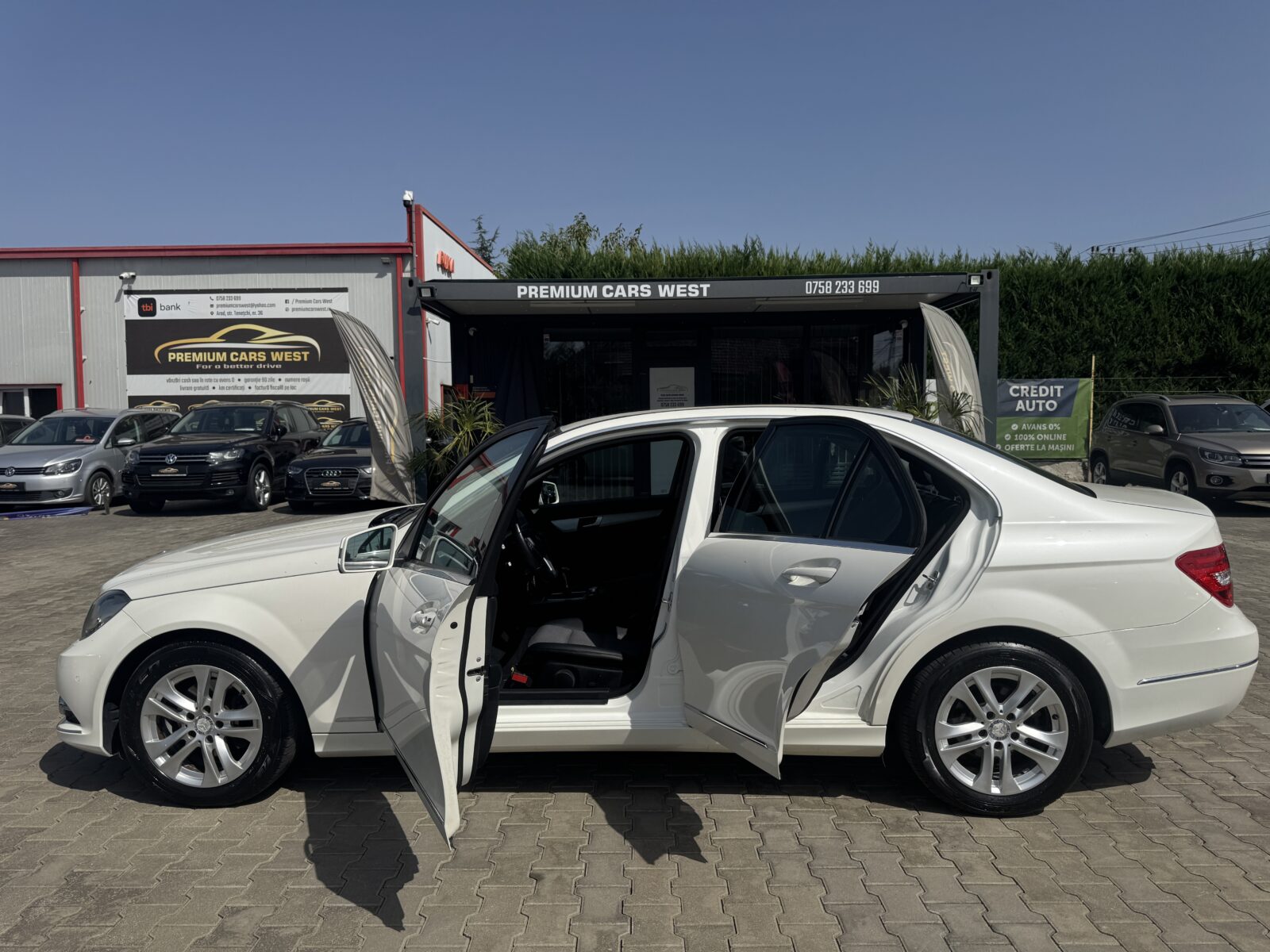 MERCEDES C200 AVANTGARDE, 2.2 DIESEL, 135 CP, AN 2013, EURO 5    RATE-LIVRARE-GARANTIE