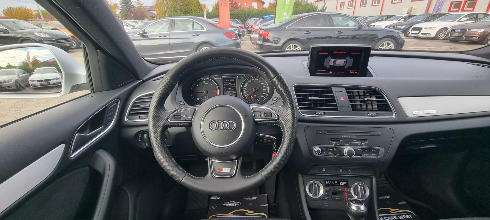 AUDI Q3 S-LINE QUATTRO, 2.0 TDI, 177  CP, AN 2013, EURO 5      RATE-LIVRARE-GARANTIE