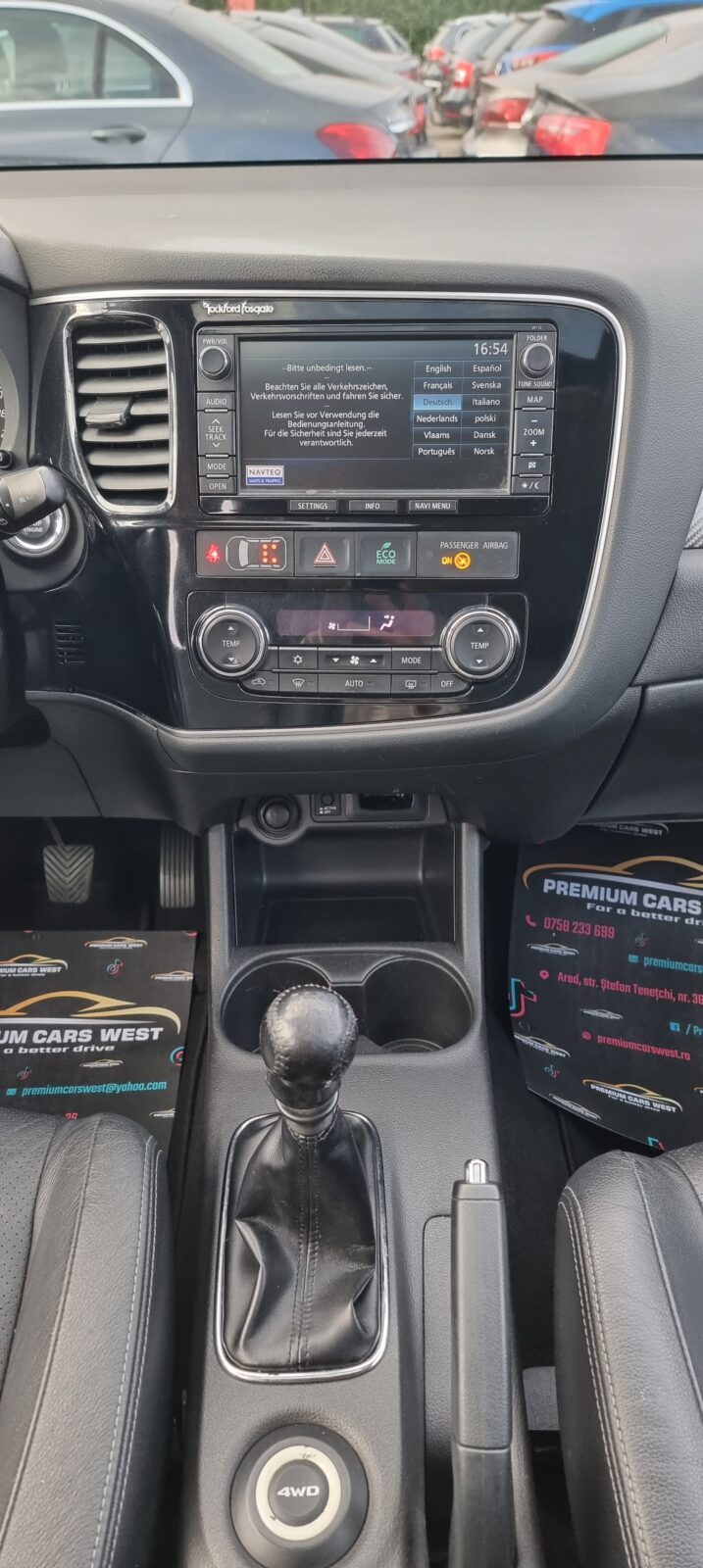 MITSUBISHI OUTLANDER 4X4, 7 LOCURI, 2.2 DIESEL, 150 CP, AN 2012, EURO 5     RATE-LIVRARE-GARANTIE