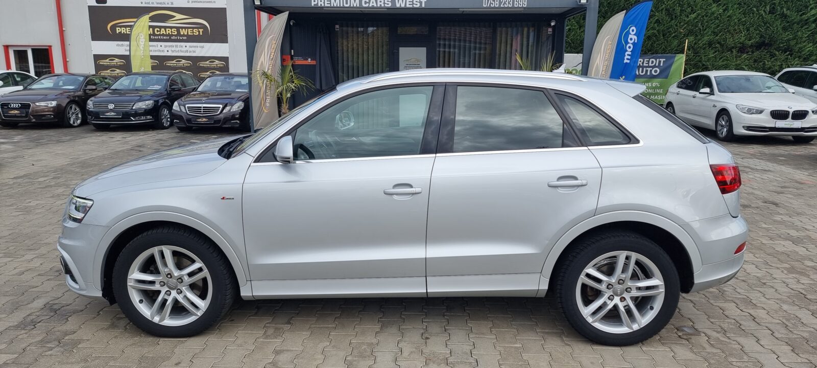 AUDI Q3 S-LINE QUATTRO, 2.0 TDI, 177  CP, AN 2013, EURO 5      RATE-LIVRARE-GARANTIE