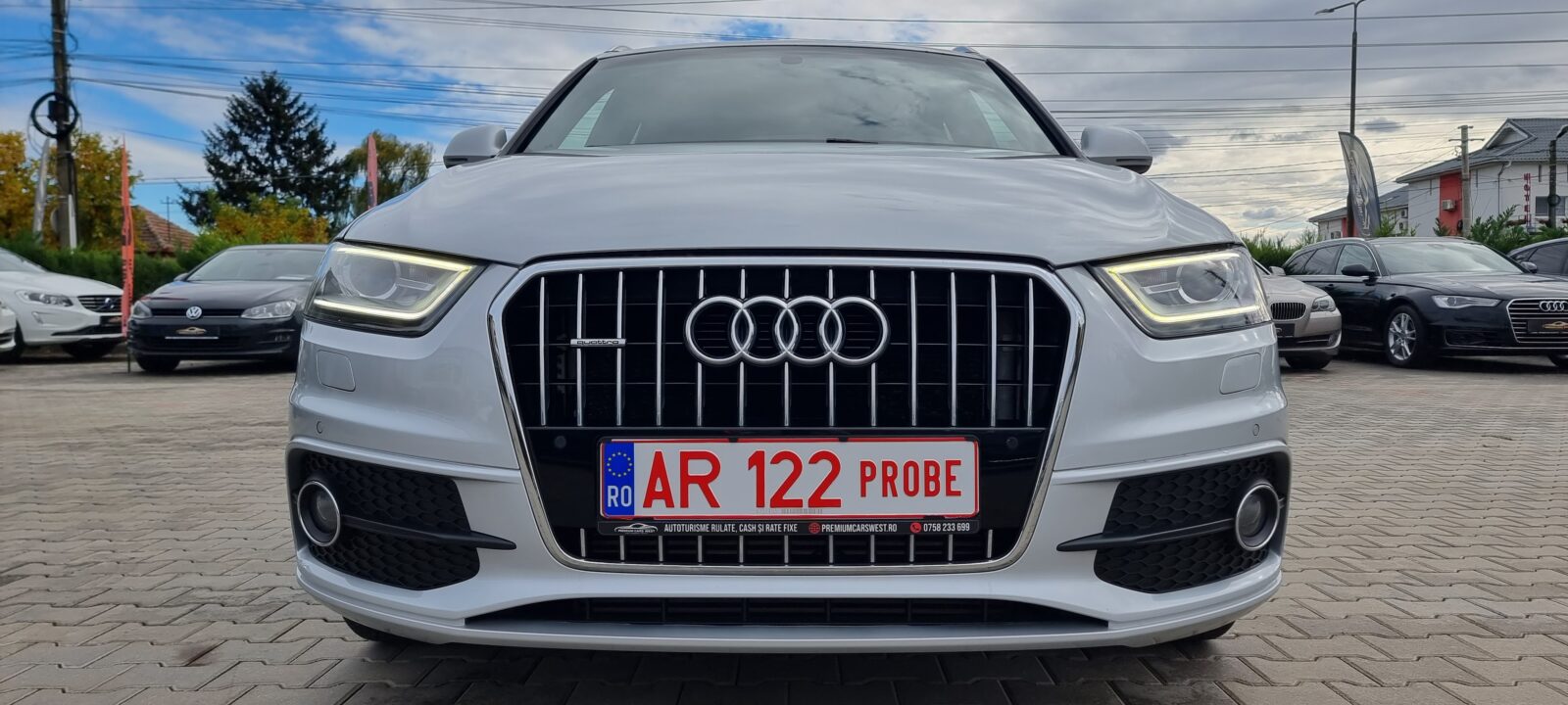 AUDI Q3 S-LINE QUATTRO, 2.0 TDI, 177  CP, AN 2013, EURO 5      RATE-LIVRARE-GARANTIE